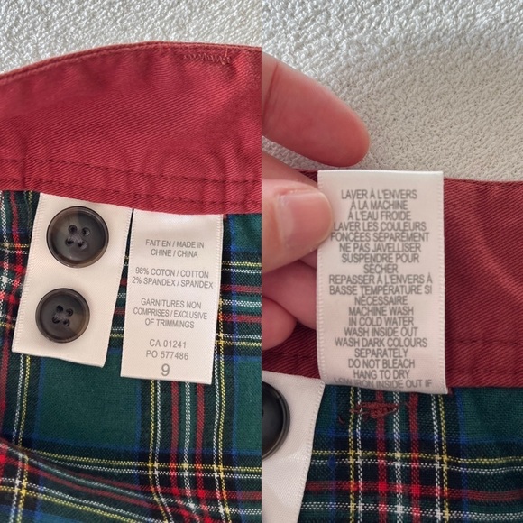 TWIK High Waist Straight Leg Pant 9 Red - Picture 14 of 16